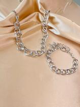 Pulseira conrrentaria prata