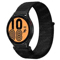 Pulseira Cor Preto Nylon tiras autocolantes 22mm Compativel Com SM-Waatch3 Active2 GTS3 GTR42/47mmGTR3/PRO