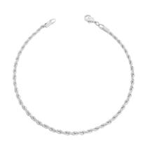 Pulseira Cordão Baiano Masculino 2,5mm Banhada a Prata Pulseira Cordão Baiano Masculino 2,5mm Banhada a Prata
