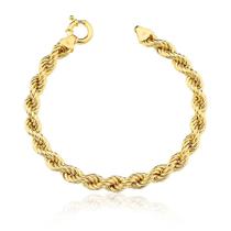 Pulseira Cordão em Ouro 18K Feminina