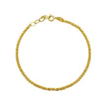 Pulseira Cordão Laminado - Banhado em Ouro 18k