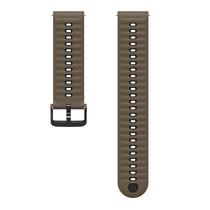 Pulseira COROS NOMAD 24 mm em nylon marrom, longa
