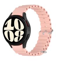 Pulseira Correa De Silicone Ondulada Para Galaxy Watch6 40Mm