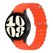 Pulseira Correa De Silicone Ondulada Para Galaxy Watch6 40mm