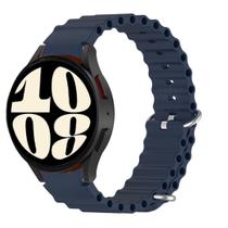 Pulseira Correa De Silicone Ondulada Para Galaxy Watch6 40mm