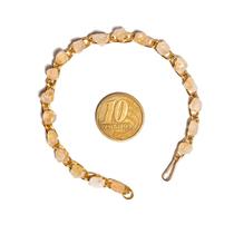 Pulseira Corrente Pedra Quartzo Rosa Colada Natural Dourado Pulseira Corrente Pedra Quartzo Rosa Colada Natural Dourado