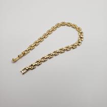 Pulseira corrente trançada (18cm) Pulseira corrente trançada (18cm)