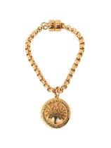 Pulseira corrente veneziana, com pingente árvore da vida.