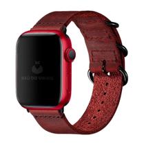Pulseira Couro Aire Compatível com Apple Watch - Baú do Viking