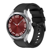 Pulseira Couro Artificial /Silicone Para Watch6 Classic 43mm