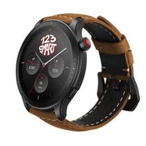 Pulseira Couro compatível com GTR4 GTR 4 A2166 / GTR3 / GTR 2 / Stratos 2 2s 3 - Envelhecido Pulseira Couro compatível com GTR4 GTR 4 A2166 / GTR3 / GTR 2 / Stratos 2 2s 3 - Envelhecido