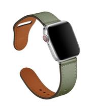 Pulseira Couro Fecho Botão Pino Compatível com Apple Watch - Baú do Viking