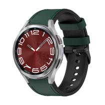 Pulseira Couro Galaxy Watch6 Classic 43Mm - Verde Escuro