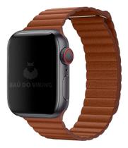Pulseira Couro Loop Terra Compatível Com Apple Watch