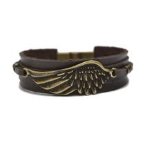 Pulseira Couro Masculina Asa Pulseira Couro Masculina Asa