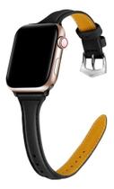 Pulseira Couro Slim Compatível com Apple Watch - Baú do Viking