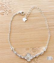 Pulseira Cravejada Mod06 Prata 925 - 19cm - Joia Elegante