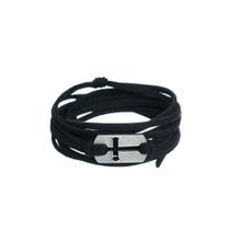 Pulseira cruz jovem cristão