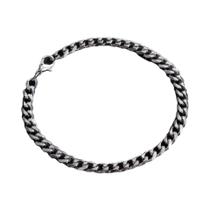 Pulseira Cubana Moderna Para Homens E Mulheres, Clássica Em Aço Inoxidável 3/5/7/9mm, Presente De