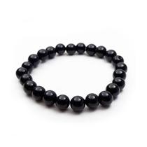 Pulseira das Pedras 8mm - Ônix Pulseira das Pedras 8mm - Ônix