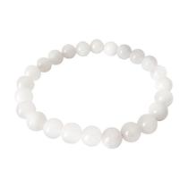 Pulseira das Pedras 8mm - Quartzo Branco Pulseira das Pedras 8mm - Quartzo Branco