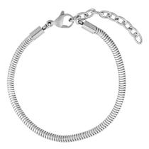 Pulseira de aço Berloque Coleção Steel Dreams Fecho Lagosta. Pulseira de aço Berloque Coleção Steel Dreams Fecho Lagosta.