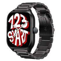 Pulseira de Aço Inoxidável compatível com GTS4 A2168 / GTS 4 Mini A2176 / GTS 1 2 3 - Preto