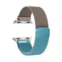 Pulseira de Aço Inoxidável para Apple Watch 45mm/44mm/41mm/40mm (Séries 9, 8, 7)