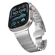 Pulseira de aço inoxidável para Apple Watch CHANCHY Ultra/Ultra 2 Pulseira de aço inoxidável para Apple Watch CHANCHY Ultra/Ultra 2