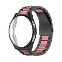 Pulseira De Aço Inoxidável Para Samsung Galaxy Watch 7/6/5/4 40mm 44mm 6Classic 43mm 47mm