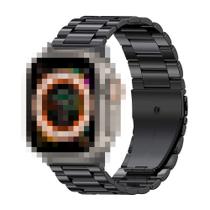 Pulseira de aço ironMan Marca 123Smart Compativel com iWatch Ultra 49mm 8 7 6 5