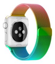 Pulseira De Aço Milanese para Apple Watch 38/40/41
