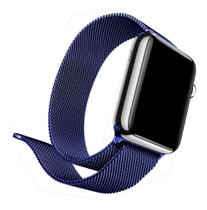 Pulseira De Aço Milanese para Apple Watch 38mm/40mm/41mm