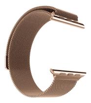 Pulseira De Aço Milanese para Apple Watch 38mm/40mm/41mm