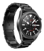 Pulseira De Aço Para Galaxy Watch 3 41mm - Preto - t-shirck