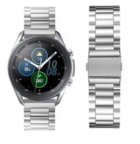 Pulseira De Aço Para Galaxy Watch 3 45mm Cor Prata - 123smart
