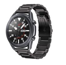Pulseira De Aço Para Galaxy Watch 3 45mm Cor Preto - 123smart