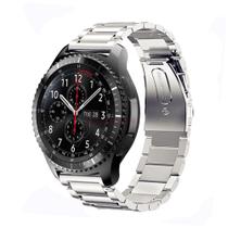 Pulseira De Aço Para Galaxy Watch 46mm E Gear S3 Cor Prata - 123smart