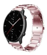 Pulseira De Aço Para Gtr2 / Gtr2e Cor Pink