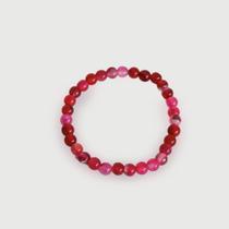 Pulseira de Ágata Rosa