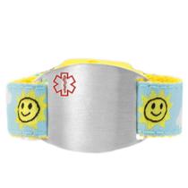 Pulseira de Alerta Médico StickyJ Sunny Skies com Pulseira Esportiva Pulseira de Alerta Médico StickyJ Sunny Skies com Pulseira Esportiva
