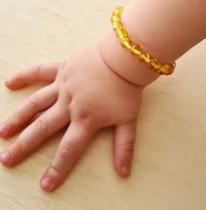 Pulseira de âmbar báltico baroque Amberos