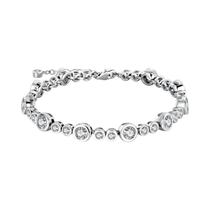 Pulseira De Bolhas Céu Estrelado Em Prata Esterlina 925 Para Mulheres, Joia Fina, Presente De