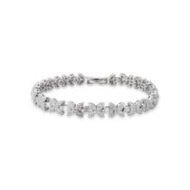Pulseira de Borboletas com Zircônias em Prata 925 - Elegância para Festas Pulseira de Borboletas com Zircônias em Prata 925 - Elegância para Festas