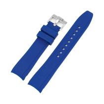 Pulseira De Borracha De 18-22mm Para Relógio Rolex Submariner Citizen Omega MoonSwatch Seiko Sport