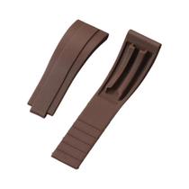 Pulseira De Borracha De Silicone À Prova d'Água De 20mm Para Relógio Rolex DAYTONA SUBMARINER GMT,