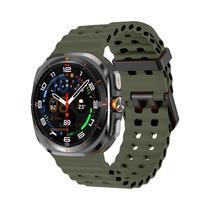 Pulseira De Borracha Substituta Para Samsung Galaxy Watch 7 8 Ultra Acessórios