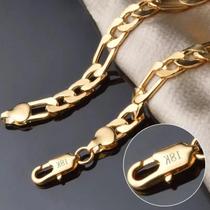 Pulseira De Cadeia Figaro De Ouro E Prata De 8MM, 8 Polegadas, Para Mulheres E Homens, Joias De Moda Pulseira De Cadeia Figaro De Ouro E Prata De 8MM, 8 Polegadas, Para Mulheres E Homens, Joias De Moda
