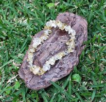 Pulseira de Cascalho de Citrino Pulseira de Cascalho de Citrino