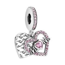 Pulseira De Charme De Prata 925 Para Mulheres, Com Tema De Bolo De Aniversário, Café E Amor,